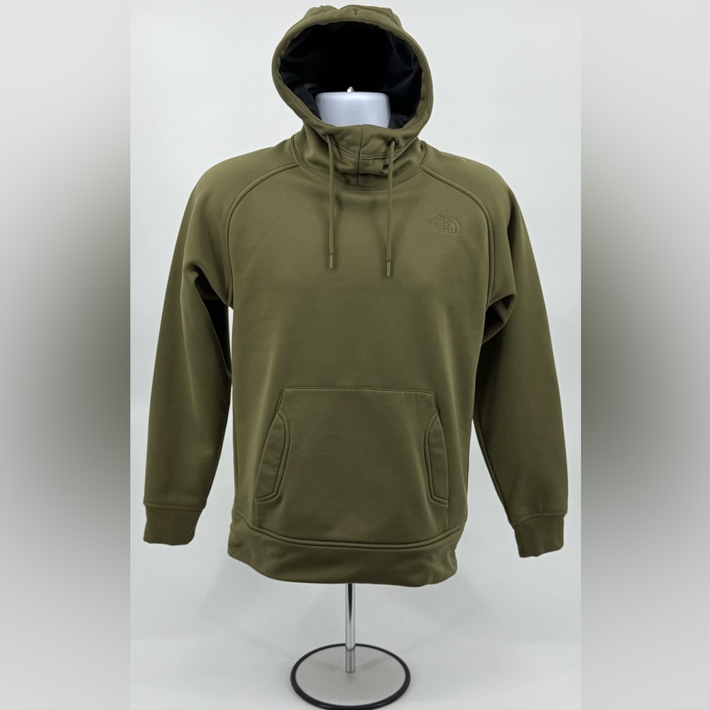 The North Face Echo Rock Hooded Pullover Hoodie Olive Green Men's XS Extra Small